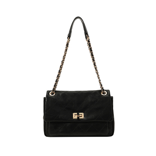 南风Chio2nd 新日巴黎链条包包女士日常通勤百搭菱格包单肩斜挎包