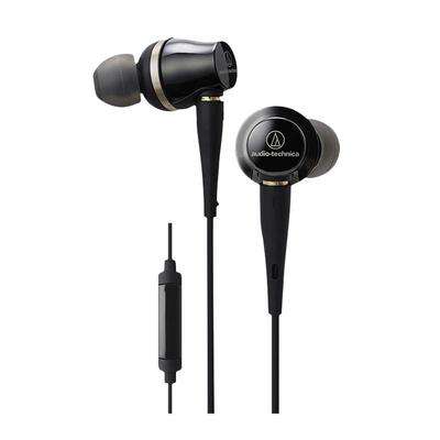 铁三角线控带麦入耳机双动圈