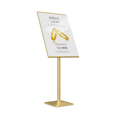 海报展示架高透亚克力更显档次