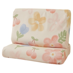 小清新纯棉乳胶枕套40x60一对装橡胶记忆枕头套30x50儿童全棉整套