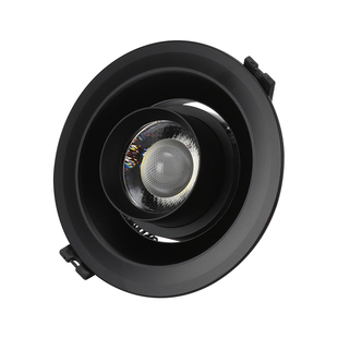 射灯led天花嵌入式可聚光聚焦牛眼调焦调小角度三色变光筒变焦灯