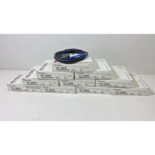 10PCS KEYENCE PZ-G61P PZ-G SERIES PHOTOELECTRIC SWITCH / 10