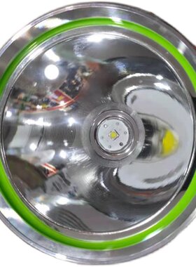 12v头灯led强光大光圈鱼水蛭黄光