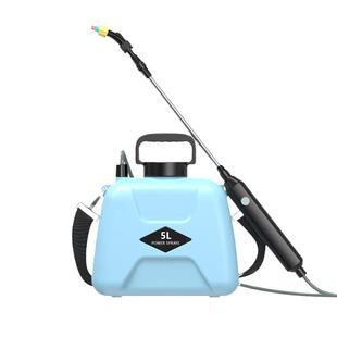 电动喷雾器园艺喷淋家用浇花清洁农用喷水枪小型背负式高压打药机