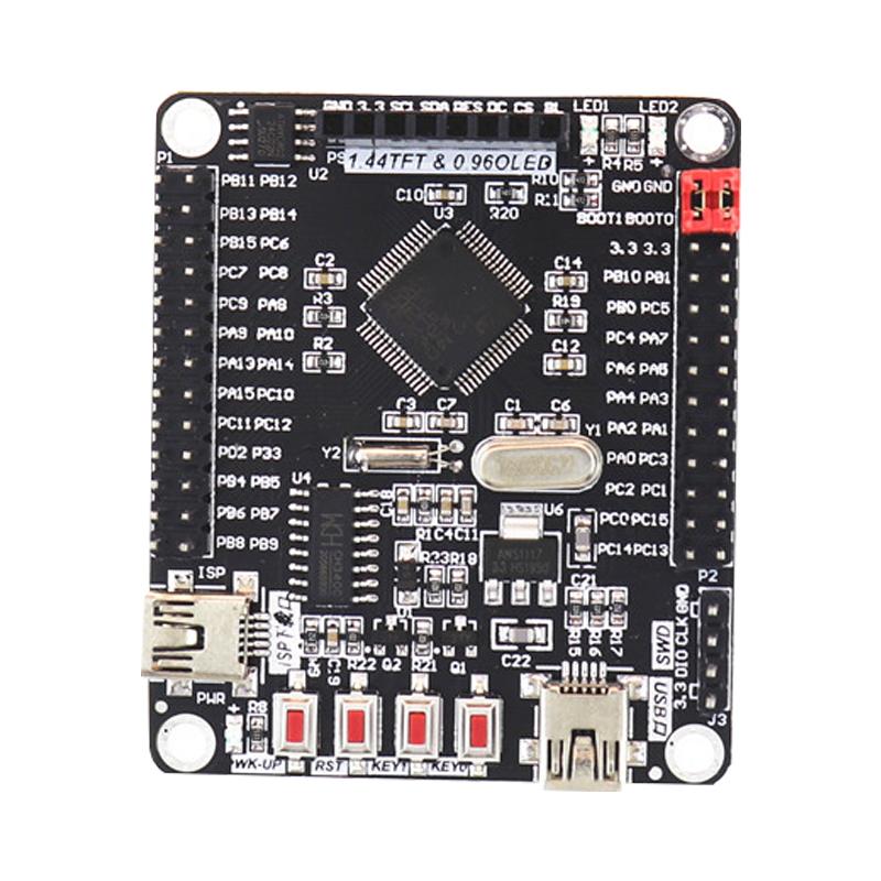 STM32F103RCT6系统板 32开发板 STM32核心板 TFT屏带ISP一键下载