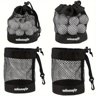 高尔夫球收纳袋 装球网布袋 高尔夫配件下场用品3种颜色规格选择