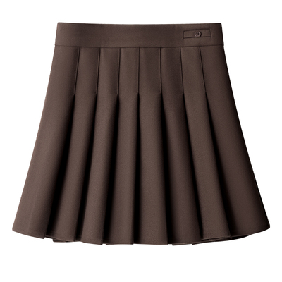 减龄毛呢百褶裙女秋冬季配毛衣的外搭JK裙2025新款短款A字半身裙