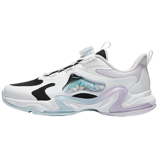 安踏儿童女童跑鞋2026春秋新款女生跑步运动鞋中大童旋钮休闲鞋子