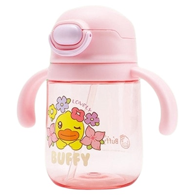 B.Duck小黄鸭婴儿吸管学饮杯
