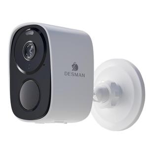 德施曼摄像头智能监控家庭家用B10门口摄像头免插电无线终身免流