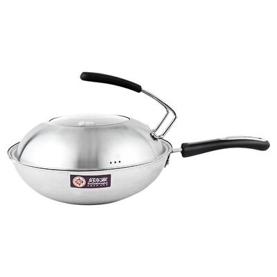 三层钢广东炒锅好东家304不锈钢