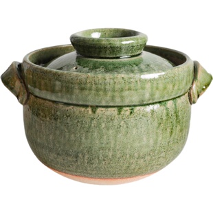 小葵川町屋 日本原装进口信乐烧米饭锅土锅煲仔饭锅砂锅煲汤锅