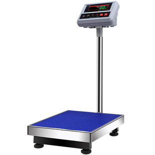 乐祺高精度计重精准电子台秤150公斤100kg300kg工业称重磅秤
