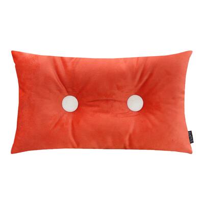 现代样板房轻奢抱枕靠枕客厅沙发丝绒靠背垫纯色汽车装饰腰枕含芯