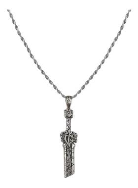 WHYBLUE断剑项链男复古吊坠