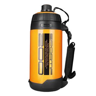 Peacock日本孔雀保温壶大容量不锈钢便携户外运动车载保冷水壶2L