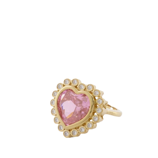 Numbering N-Dia Heart Ring 心形创意戒指