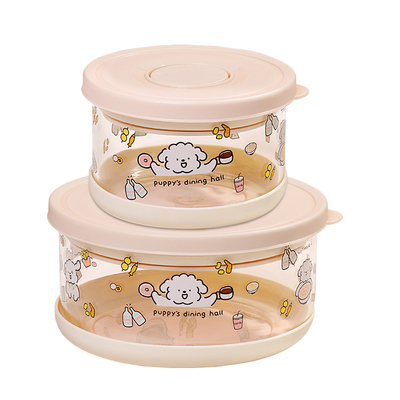 【母婴材质】食品级超轻玻璃饭盒