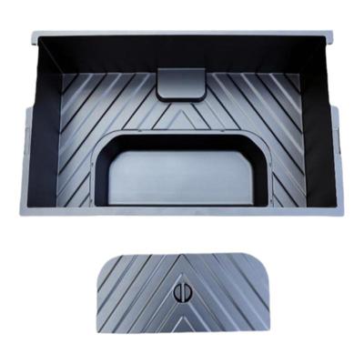 奇瑞iCARV23后备箱隐藏储物盒