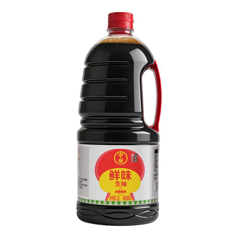 【中坝】鲜味生抽酱油酿造酱油1酱油