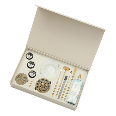 用天然玉石做香道套装