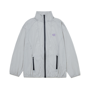 square houlest运动户外夹克情侣立领透气防紫外线防晒外套薄男女