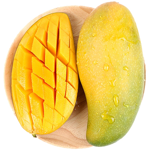 【胡鲜森】海南金煌芒果新鲜水果当季现摘3斤起整箱需催熟后食用