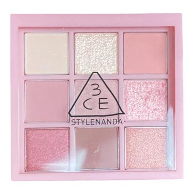 粉色系3ce眼影盘低饱和灰粉色