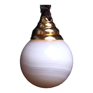 云海石舍利塔吊坠密封防水空心瓶可打开圆球香水瓶挂件男女项链坠