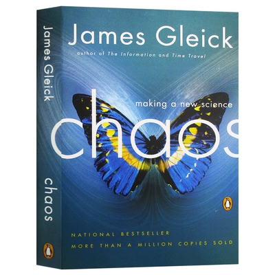 混沌 一门新科学的制作 英文原版 Chaos Making a New Science 开创新科学 詹姆斯格雷克 James Gleick 英文版进口原版英语书籍