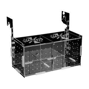 鱼缸隔离盒亚克力孔雀鱼繁殖盒产卵器产房小鱼苗孵化盒乌龟隔离网