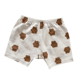 宝宝短裤纯棉a类男女童夏季薄款透气可开档夏天婴儿大pp裤子外穿