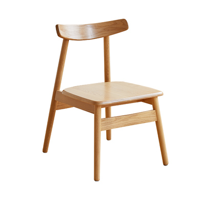 餐椅白蜡木全实木椅子北欧
