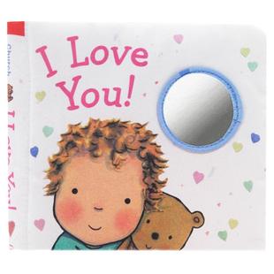 进口英文原版正版 I Love You Cloth Book 我爱你的晚安系列 作者 Caroline Jayne Church 睡前故事玩具书 幼儿趣味绘本玩具游戏书