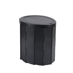 便携式防臭马桶露营旅行移动车用折叠可回收户外移动应急厕所