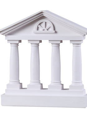 希腊古城神庙欧式装饰摆件