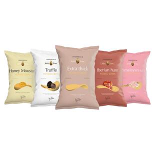 Alimentari进口帕西翁伊比利亚松露火腿原味薯片原切小零食