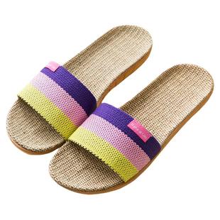 亚麻拖鞋女室内家居2025新款家用防臭透气吸汗棉麻布拖鞋男士秋冬