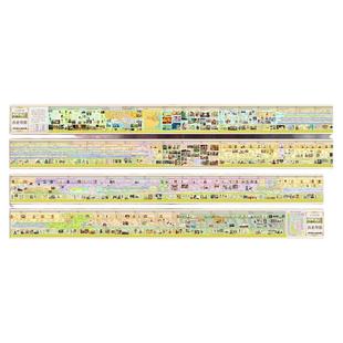 全景十米长卷中外历史朝代更迭顺序大事年表知识重点汇总标准挂图