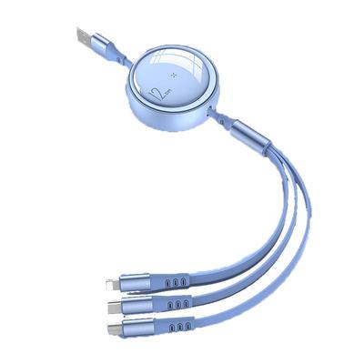 充电器100w超级快充三合一数据线