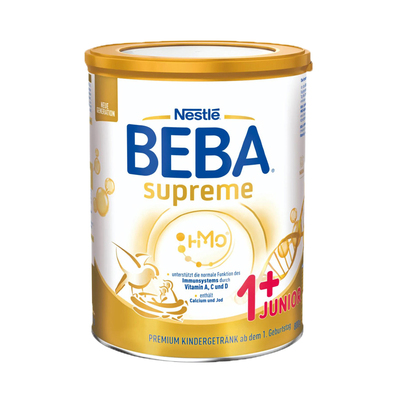 德国超市原装雀巢beba1+配方奶粉