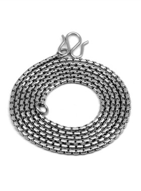 钛钢佛牌加长款毛衣链