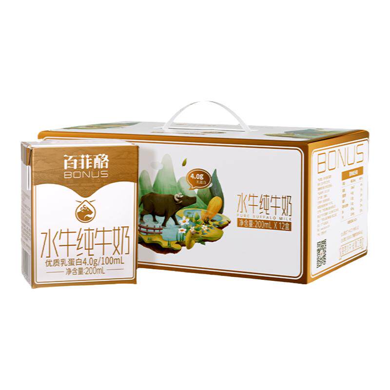 �ٷ��� ˮţ�� 4.0g�����鵰�� 200ml*12�� ѧ��Ӫ������� 47.12Ԫ