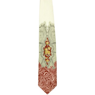 真丝温莎结领带男手打复古宽版10cm婚庆主持人服装定制礼盒装