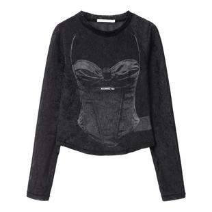 REVAN芮范设计师款闺房风吊带印花单衣RM90801035