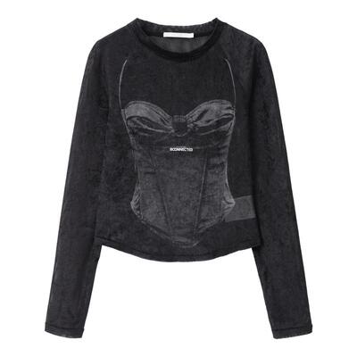 REVAN芮范设计师款闺房风吊带印花单衣RM90801035