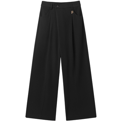 太平鸟冬季品质简约直筒裤休闲裤A1GBE4456