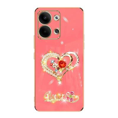 OPPOReno9时尚个性硅胶镶钻软壳