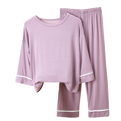 莫代尔超舒适中大小童长裤家居服