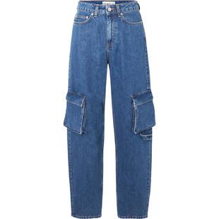 【折扣】REMAIN BIRGER CHRISTENSEN 女高腰直筒牛仔裤